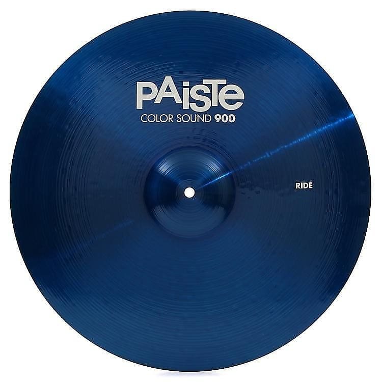 Cymbale Ride Paiste 20" Color Sound 900 Bleu *EN STOCK*